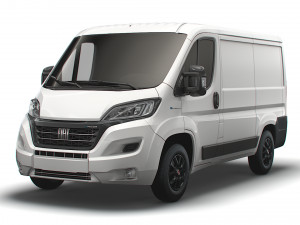 fiat e ducato van l1h1 2022 3D मॉडल