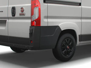 fiat e ducato van l1h1 2022 3D Model