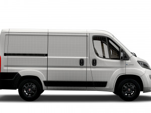 fiat e ducato van l1h1 2022 3D मॉडल