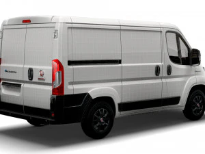 fiat e ducato van l1h1 2022 3D Model