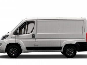fiat e ducato van l1h1 2022 3D मॉडल