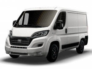 fiat e ducato van l1h1 2022 3D मॉडल