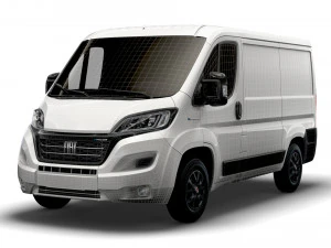 fiat e ducato van l1h1 2022 3D Model