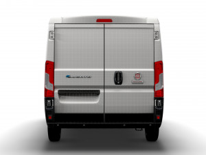 fiat e ducato van l1h1 2022 3D मॉडल
