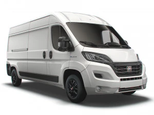 fiat e ducato van l3h2 2022 3D Model