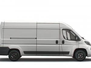 fiat e ducato van l3h2 2022 3D Model