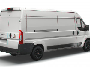 fiat e ducato van l3h2 2022 Modèle 3D
