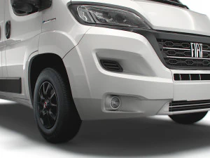 fiat e ducato van l3h2 2022 3D Model