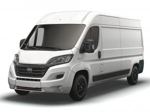 fiat e ducato van l3h2 2022 3D Model