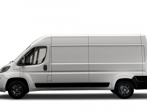 fiat e ducato van l3h2 2022 Modèle 3D