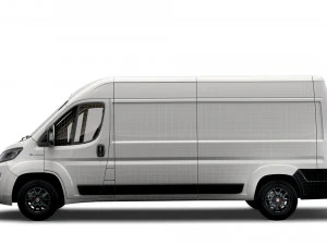fiat e ducato van l3h2 2022 3D Model