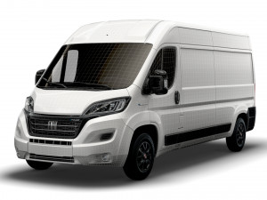 fiat e ducato van l3h2 2022 Modèle 3D