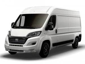 fiat e ducato van l3h2 2022 3D Model