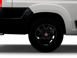 fiat e ducato van l3h2 2022 3D Model
