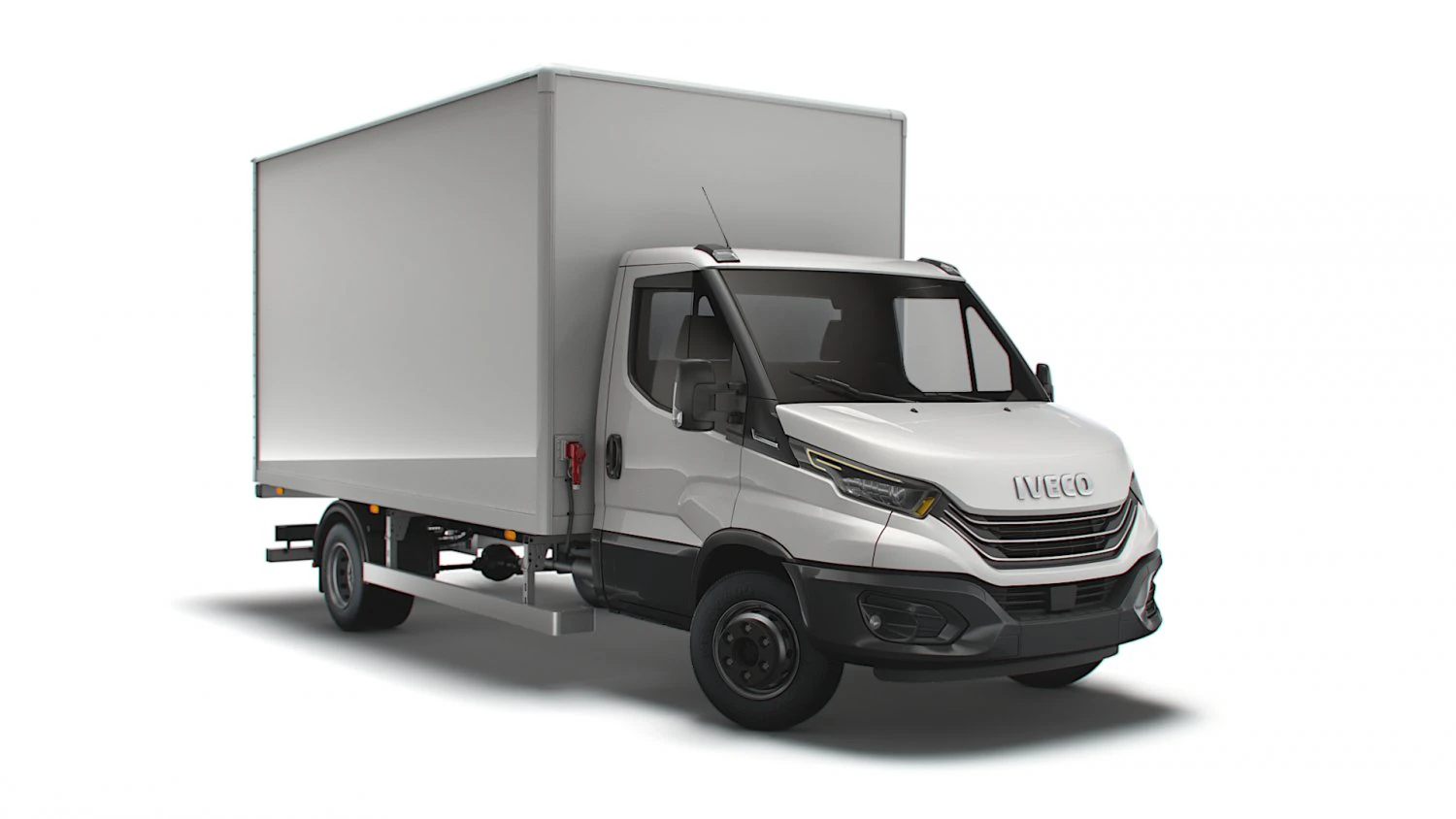 iveco dayli box 2022 3D Model .c4d .max .obj .3ds .fbx .stl .blend 