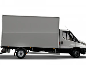 iveco dayli box 2022 3D Model