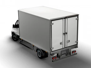 iveco dayli box 2022 3D Model