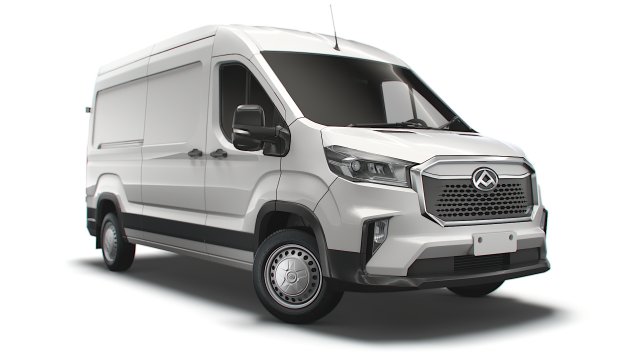 maxus e deliver 9 l3h2 2022 Model 3D .c4d .max .obj .3ds .fbx .stl .blend 