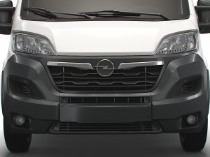 opel movano van l1h1 2022 Modello 3D