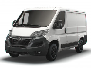 opel movano van l1h1 2022 Modello 3D