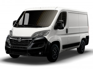 opel movano van l1h1 2022 Modello 3D