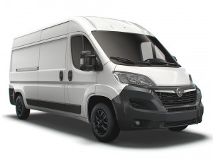 opel movano van l3h2 2022 3D Model