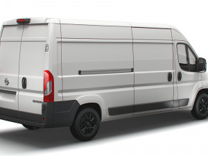 opel movano van l3h2 2022 Modelo 3D