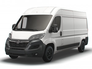 opel movano van l3h2 2022 Modelo 3D