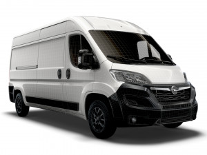opel movano van l3h2 2022 Modelo 3D