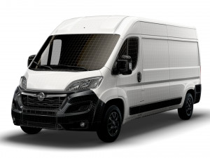 opel movano van l3h2 2022 Modelo 3D