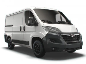 vauxhall movano van l1h1 2022 Model 3D