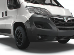 vauxhall movano van l1h1 2022 Modelo 3D