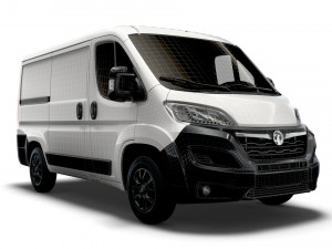 vauxhall movano van l1h1 2022 Modelo 3D