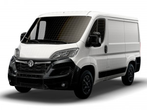 vauxhall movano van l1h1 2022 Modelo 3D
