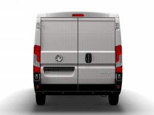 vauxhall movano van l1h1 2022 Modelo 3D