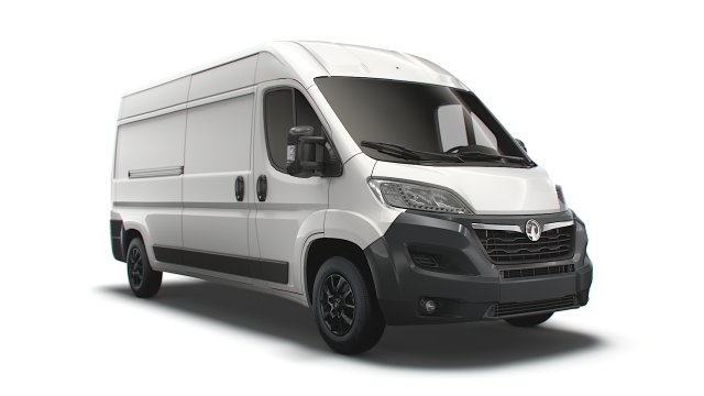 vauxhall movano van l3h2 2022 Modelo 3D .c4d .max .obj .3ds .fbx .stl .blend 