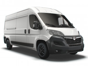 vauxhall movano van l3h2 2022 3D Model