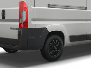 vauxhall movano van l3h2 2022 3D Model