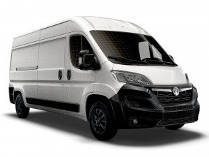 vauxhall movano van l3h2 2022 Modelo 3D