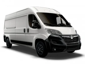 vauxhall movano van l3h2 2022 3D Model
