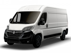 vauxhall movano van l3h2 2022 Modelo 3D