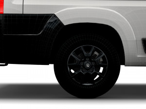 vauxhall movano van l3h2 2022 Modelo 3D