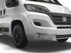 fiat ducato van l4h3 2022 Modèle 3D