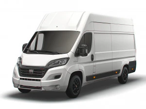 fiat ducato van l4h3 2022 3D Model
