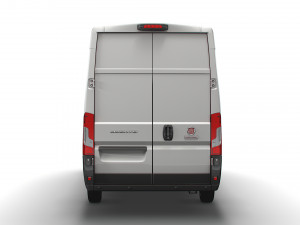 fiat ducato van l4h3 2022 Modèle 3D