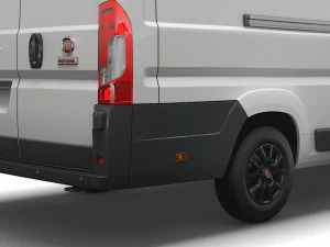 fiat ducato van l4h3 2022 3D Model