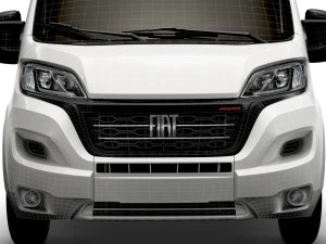 fiat ducato van l4h3 2022 3D Model