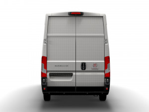 fiat ducato van l4h3 2022 Modèle 3D