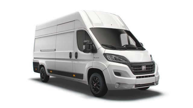 fiat e ducato van l4h3 2022 3D मॉडल .c4d .max .obj .3ds .fbx .stl .blend 