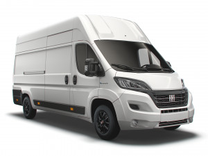 fiat e ducato van l4h3 2022 3D Model in Van and Minivan 3DExport